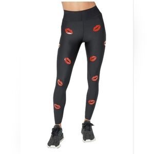 Ultracor Ultra Cherry Pop Legging in Nero Patent Rouge Size S